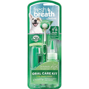 Tropiclean Oral Care Kit For Small Dogs 3Pc - Pet Totality