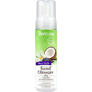 Tropiclean Tearless Waterless Facial Cleanser 7.4Oz - Pet Totality