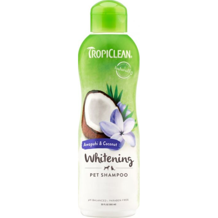 Tropiclean Whitening Awaphui And Coconut Pet Shampoo 20Oz