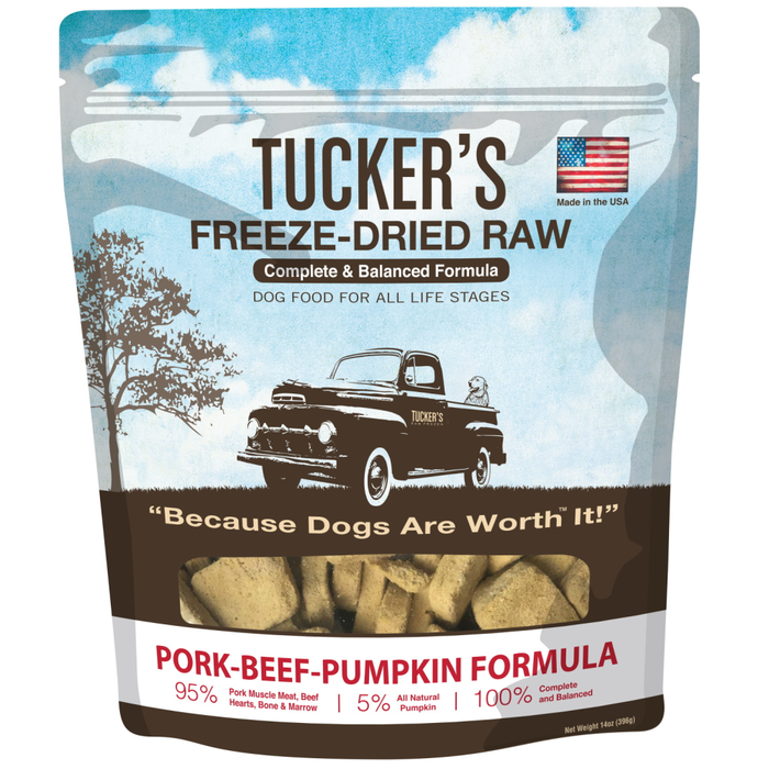 Tucker'S Pork-Beef-Pumpkin, 14Oz
