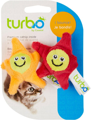 Turbo Bouncing Cat Toys-2-Pk - Pet Totality
