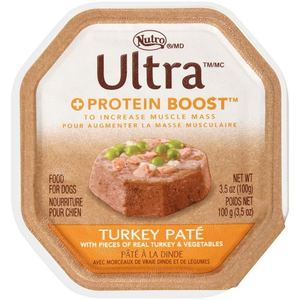 Ultra Protein Boost Turkey Pate Dog Food 24Ea/3.5Oz - Pet Totality