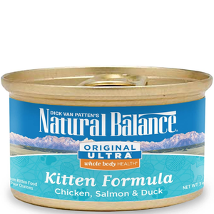 Ultra Wbh Chicken, Salmon & Duck Kitten Formula Canned Cat Food 3Oz - Pet Totality