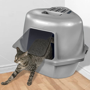 Van Ness Enclosed Corner Cat Pan Large - Pet Totality