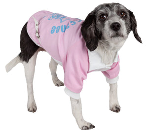 Varsity-Buckled Collared Pet Coat - Pet Totality