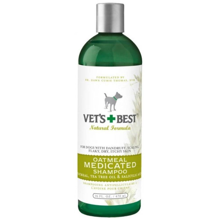 Veterinarian'S Best Oatmeal Medicated Shampoo 16Oz