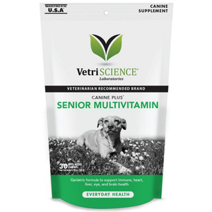 Vetri-Science Dog  K9+ Senior Multi-Vitamin 30Ct - Pet Totality