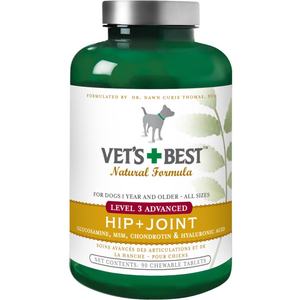 Vet'S Best Advanced Hip & Joint Dog Supplements, 90 Chewable Tablets - Pet Totality