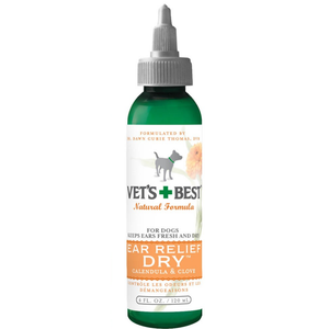 Vet'S Best Dry Ear Relief For Dogs, 4 Oz - Pet Totality