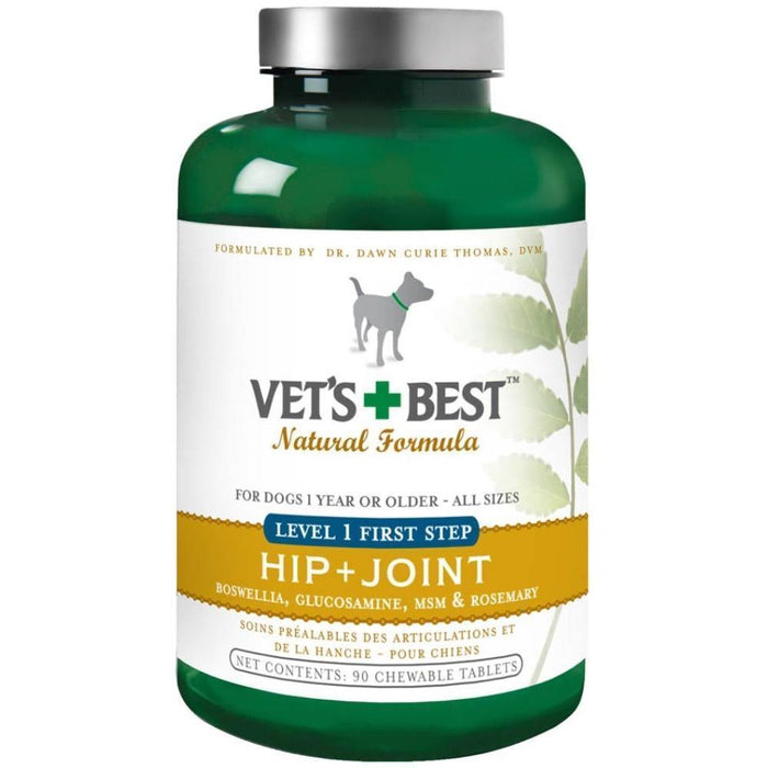 Vet'S Best Hip & Joint Dog Supplements, 90 Chewable Tablets