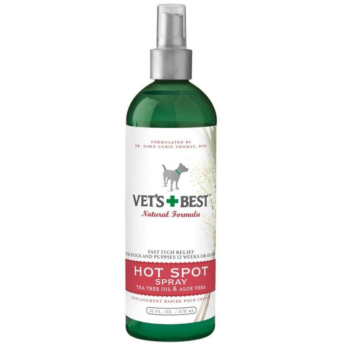 Vet'S Best Hot Spot Itch Relief Spray For Dogs, 16 Oz