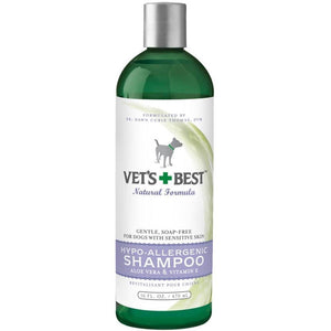 Vet'S Best Hypo-Allergenic Dog Shampoo For Sensitive Skin, 16 Oz - Pet Totality