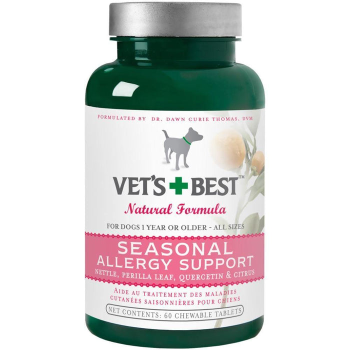 Vet'S Best Seasonal Allergy Support Supplement For Dogs, 60 Tablets