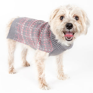 Vintage Symphony Static Fashion Knitted Dog Sweater - Pet Totality