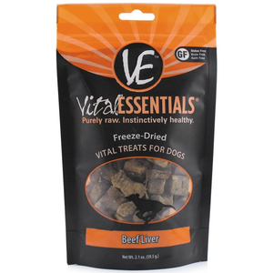 Vital Essentials Fd Vital Beef Liver Treat 2.1Oz - Pet Totality