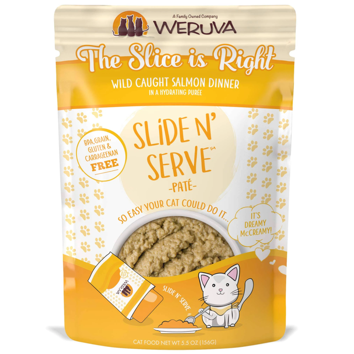 Weruva Cat Slide & Serve The Slice Is Right 5.5Oz