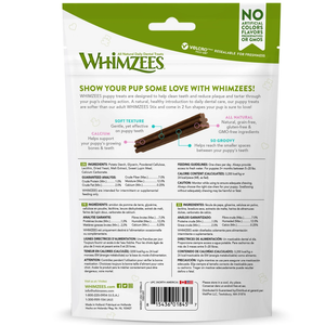 Whimzee Puppy Chews  Xsmall/Small 7.9Oz - Pet Totality