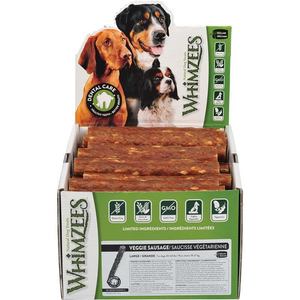 Whimzees Veggie Strip  Medium 100 Count Bulk Box - Pet Totality