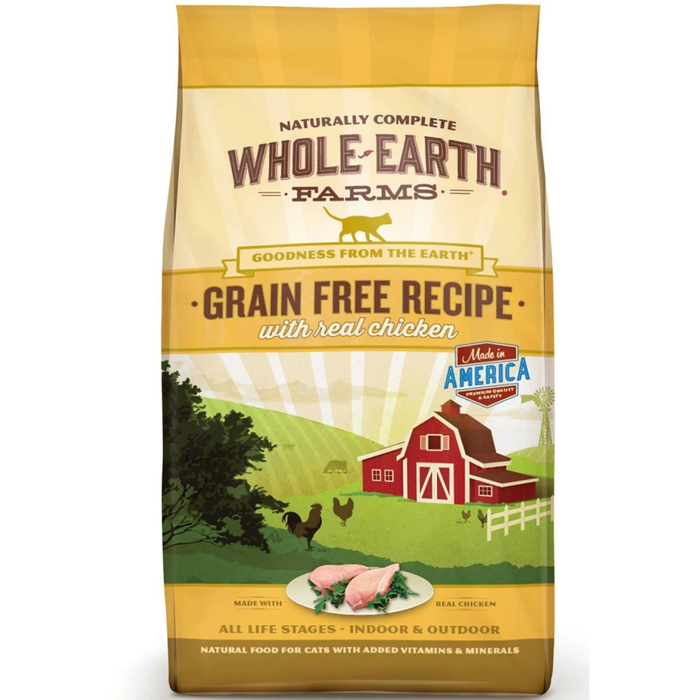 Whole Earth Farms Cat Grain Free Chicken 10Lb