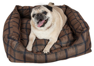 Wick-Away Nano-Silver and Anti-Bacterial Water Resistant Rectangular Dog Bed - Pet Totality