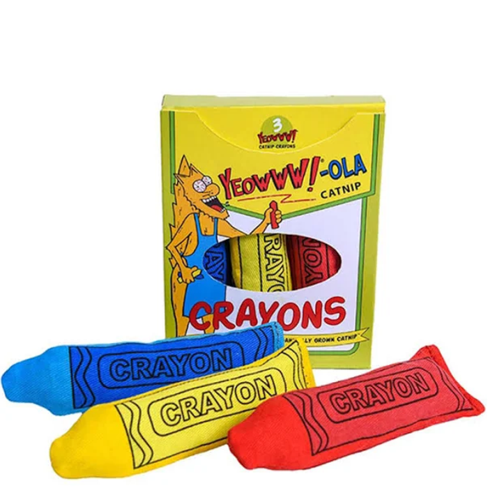 Yeow Catnip Crayon 3Pk
