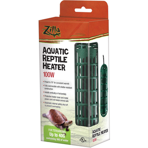 Zilla Aquatic Reptile Heater Preset 100Watt - Pet Totality