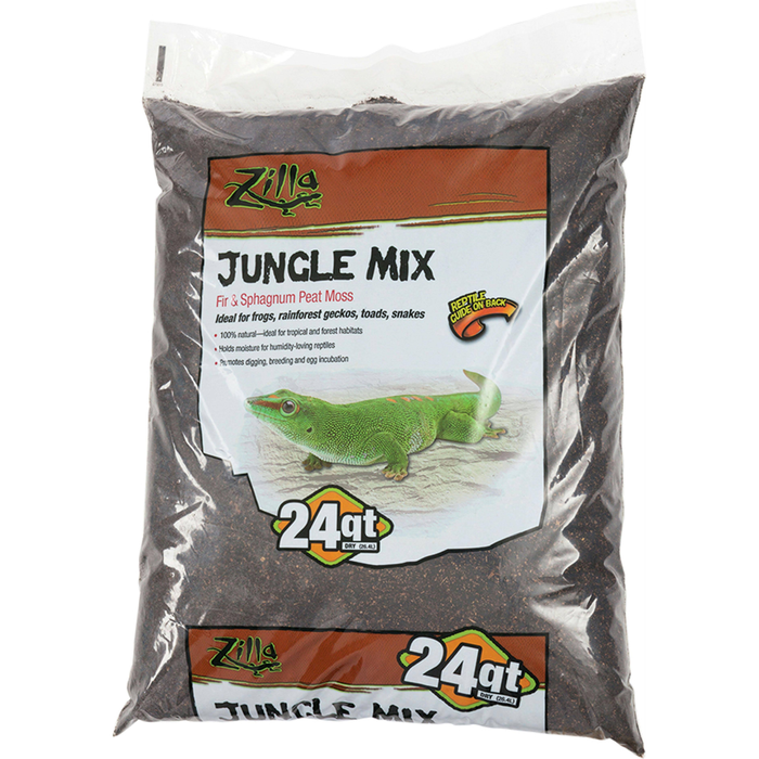 Zilla Bedding Jungle Mix 24Qt