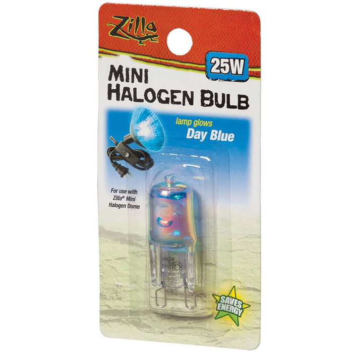 Zilla Halogen Mini Lamp Blue 25W