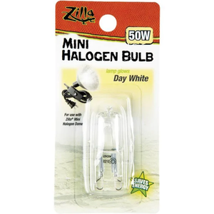 Zilla Halogen Mini Lamp White 50W - Pet Totality