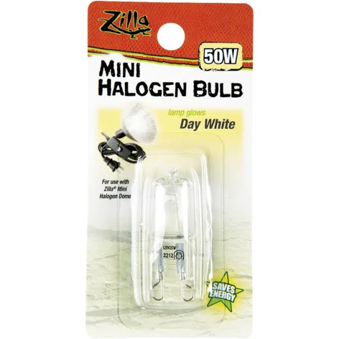 Zilla Halogen Mini Lamp White 50W