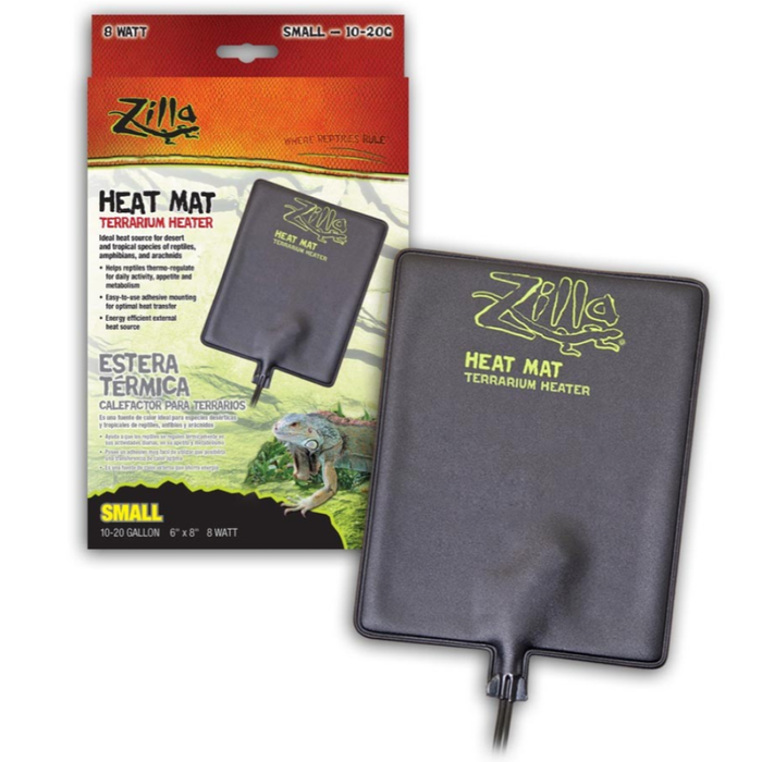 Zilla Heat Mat Small 10-20Gal 6X8 8W