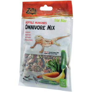 Zilla Munchies Omnivore Mix Reptile Food Trial Size .7Oz - Pet Totality
