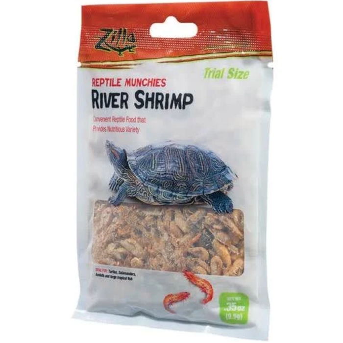 Zilla Munchies River Shrimp Reptile Food Trial Size .35Oz