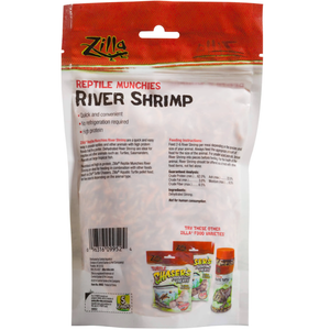 Zilla Reptile Munchies River Shrimp Food 2Oz - Pet Totality