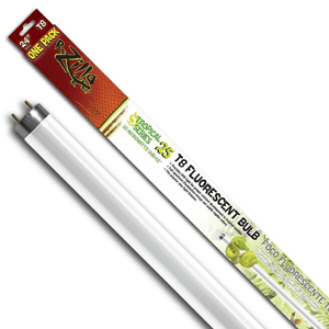 Zilla Tropical Series 25 T8 Fluorescent Bulb 17W 24In - Pet Totality