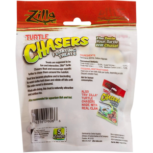 Zilla Turtle Chasers Floating Treats With Real Shrimp 2Oz - Pet Totality