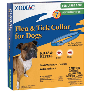 Zodiac Flea & Tick Collar For Large Dogs - Pet Totality