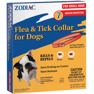 Zodiac Flea & Tick Collar For Small Dogs - Pet Totality