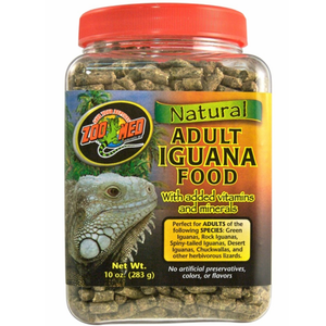 Zoo Med All Natural Adult Iguana Food 10Oz - Pet Totality