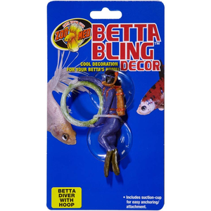 Zoo Med Betta Bling Diver With Hoop - Pet Totality