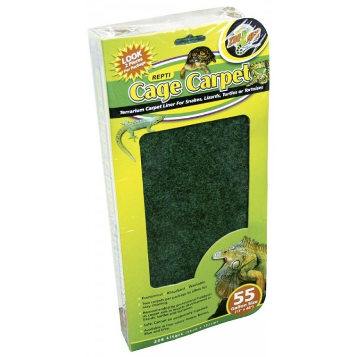 Zoo Med Cage Carpet 12 X 24In 15/20Gal