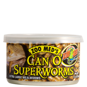 Zoo Med Can O' Superworms 1.75Oz - Pet Totality
