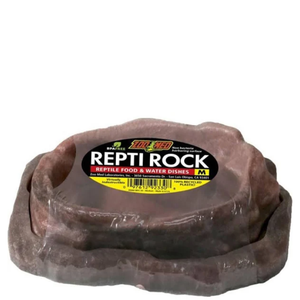 Zoo Med Combo Repti Rock Food / Water Dish Medium - Pet Totality