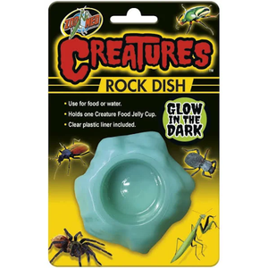 Zoo Med Creatures Rock Dish Glow In The Dark - Pet Totality