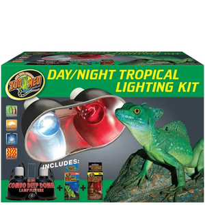 Zoo Med Day/Night Tropical Lighting Kit - Pet Totality