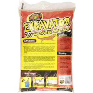 Zoo Med Excavator Clay Burrowing Substrate 10Lb - Pet Totality