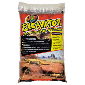 Zoo Med Excavator Clay Burrowing Substrate 10Lb - Pet Totality