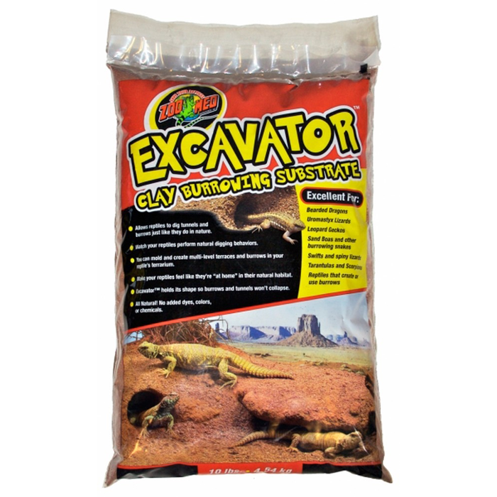 Zoo Med Excavator Clay Burrowing Substrate 10Lb