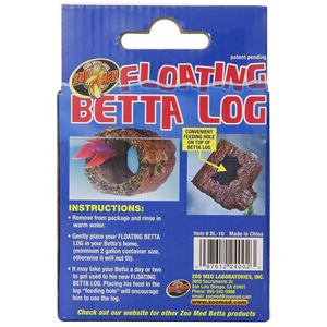Zoo Med Floating Betta Log - Pet Totality
