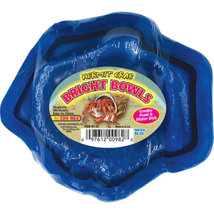 Zoo Med Hermit Crab Bright Bowls Blue - Pet Totality